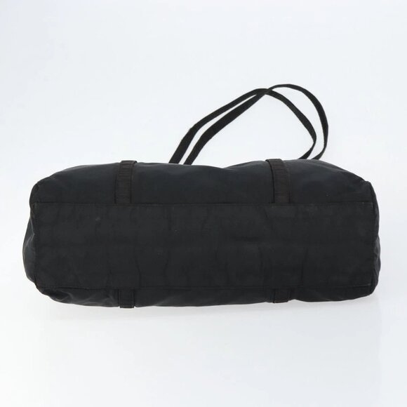 PRADA Shoulder Bag Nylon Black Silver Auth 146770 - Picture 9 of 16